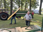 2023-09-23 Herbst Backtag mit Erntemarkt, CZ, Spielmannszug, Besuch aus Barrigsen, Dreschvorführungen hist. Landmaschinen, Ahnsbecker Nachwuchsband, Abendausklang im Pavillon 001